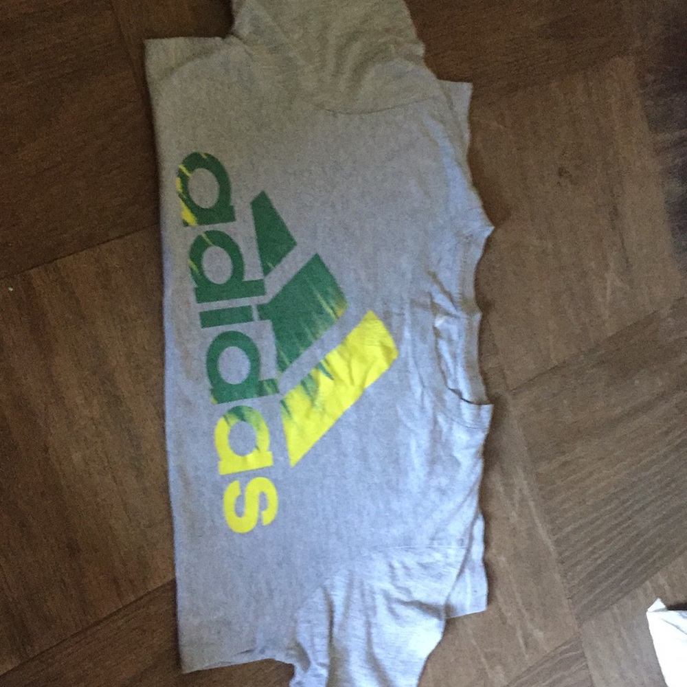 Grey Adidas shirt!